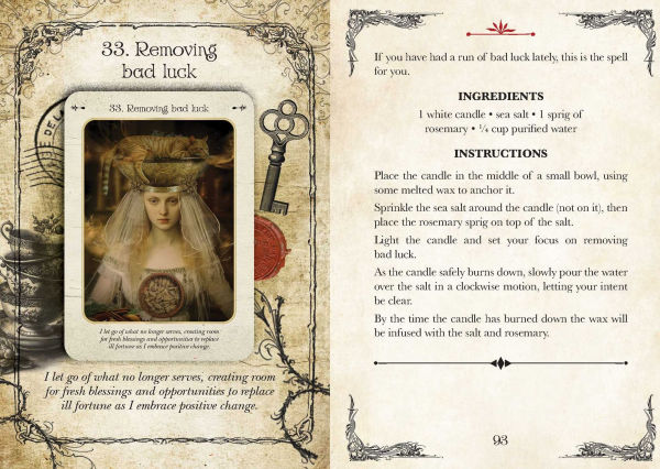 Kitchen Witch Oracle: Spells, incantations and natural remedies