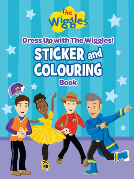 Dress Up with the Wiggles Sticker and Colouring Book by The Wiggles ...