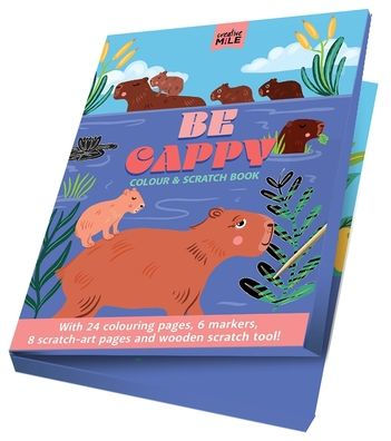 Be Cappy Colour and Scratch Book: Colour & Scratch Book