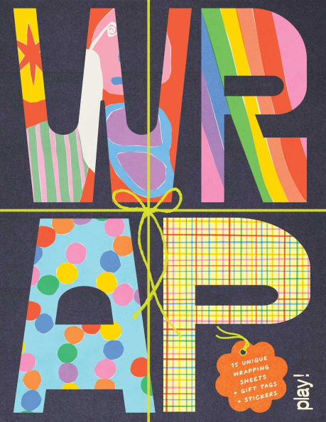 WRAP: Play! - Gift Wrapping Paper Book with Gift Tags