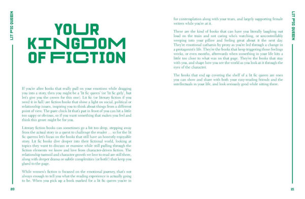 A Reading Journal: Lit Fic Queen