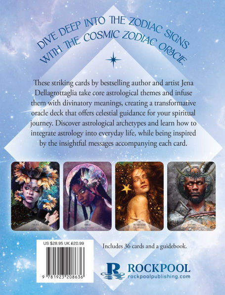 Cosmic Zodiac Oracle by Jena Dellagrottaglia, Other Format