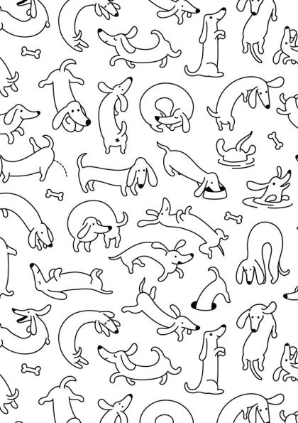 Pug & Friends Colouring Book