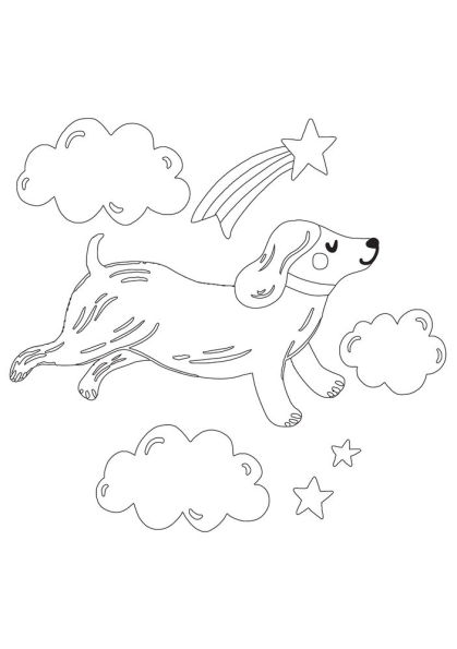 Pug & Friends Colouring Book