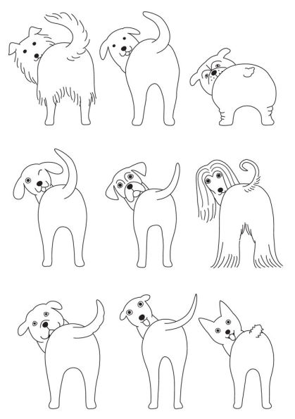 Pug & Friends Colouring Book