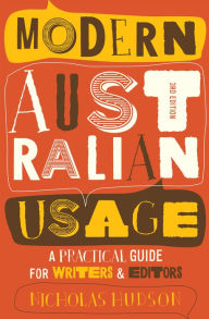 Title: Modern Australian Usage, Author: Nicholas Hudson