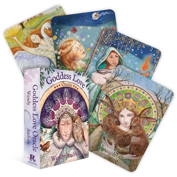 Goddess Love Oracle: (36 Full-Color Cards and 112-Page Guidebook)