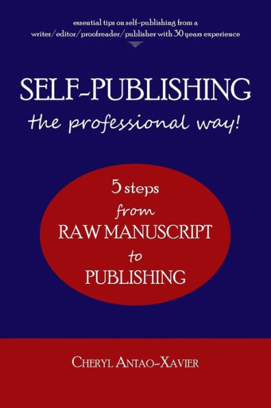SELF-PUBLISHING--the professional way!: 5-Steps from RAW MANUSCRIPT to PUBLISHING