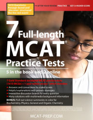 Ebook gratis downloaden deutsch 7 Full-Length MCAT Practice Tests: 5 in the Book and 2 Online, 1610 MCAT Practice Questions Based on the Aamc Format