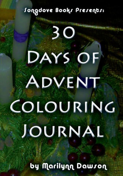 30 Days of Advent Colouring Journal