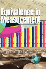 Title: Equivalence in Measurement (PB), Author: Chester Schriesheim