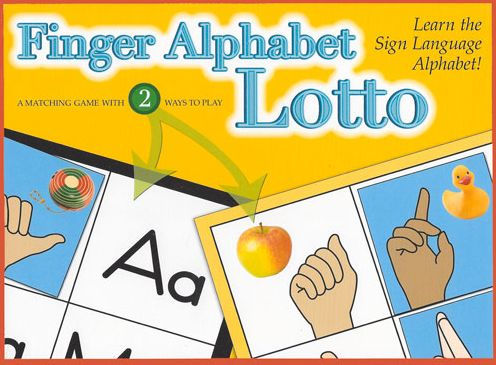 Finger Alphabet Lotto