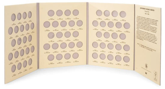 1-4 1938-Date 4 Littleton Coin Folders Set Collection For Jefferson Nickels Nos 