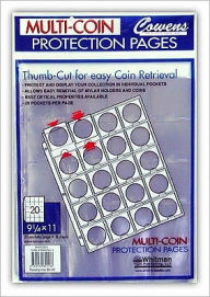 Title: Multi-Coin Protection Pages : 20 Pockets / Page - 8 Sheets, Author: Whitman Publishing