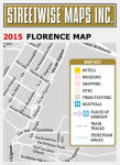 Alternative view 10 of Streetwise Florence Map - Laminated City Center Street Map of Florence, Italy - Folding Pocket Size Travel Map with Train (2015)