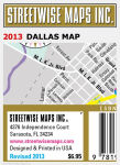 Alternative view 3 of Streetwise Dallas Map - Laminated City Center Street Map of Dallas, Texas - Folding Pocket Size Travel Map (2013)