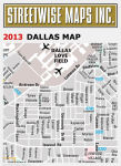 Alternative view 8 of Streetwise Dallas Map - Laminated City Center Street Map of Dallas, Texas - Folding Pocket Size Travel Map (2013)