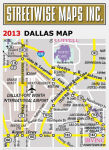 Alternative view 9 of Streetwise Dallas Map - Laminated City Center Street Map of Dallas, Texas - Folding Pocket Size Travel Map (2013)