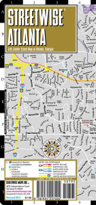 Title: Streetwise Atlanta Map - Laminated City Center Street Map of Atlanta, Georgia - Folding Pocket Size Travel Map (2013), Author: Streetwise Maps Inc.