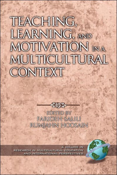 Teaching, Learning, and Motivation a Multicultural Context (PB)