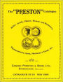 Preston Catalogue -1909: Rules, Levels, Planes, Braces and Hammers, Thermometers, Saws, Mechanic's Tools & cc.