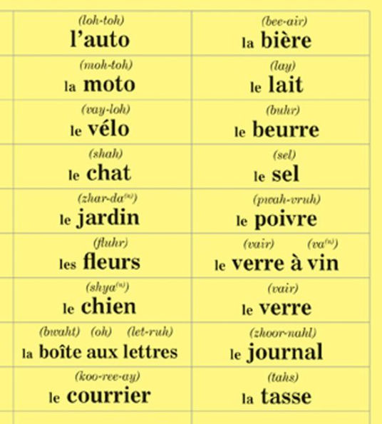 FRENCH in 10 minutes a day: Language course for beginning and advanced study. Includes Workbook, Flash Cards, Sticky Labels, Menu Guide, Software, Glossary, and Phrase Guide. Grammar. Bilingual Books, Inc. (Publisher)