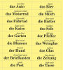 Alternative view 9 of GERMAN in 10 minutes a day: Language course for beginning and advanced study. Includes Workbook, Flash Cards, Sticky Labels, Menu Guide, Software, Glossary, and Phrase Guide. Grammar. Bilingual Books, Inc. (Publisher)