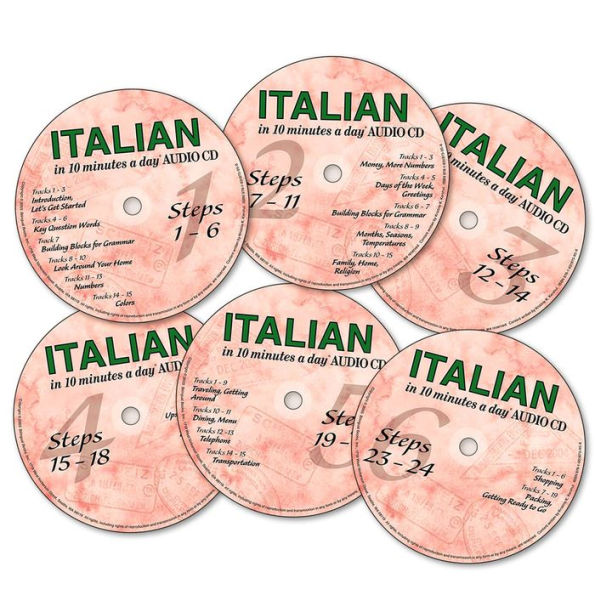 ITALIAN in 10 minutes a day with Audio CD