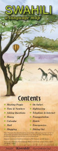 Title: Swahili a Language Map, Author: Kristine K. Kershul