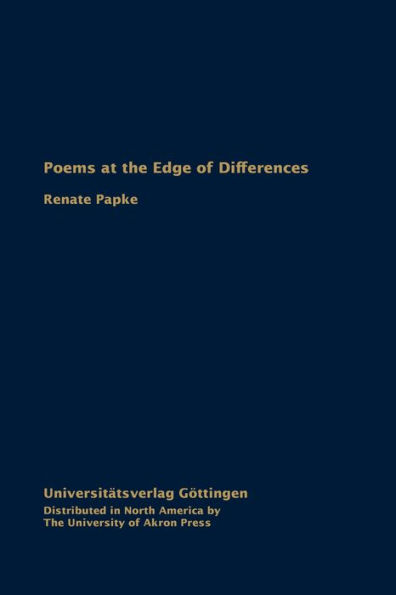 Poems at the Edge of Differences: Mothering New English Poetry by Women
