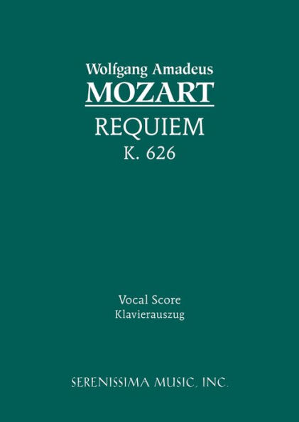 Requiem, K.626: Vocal score