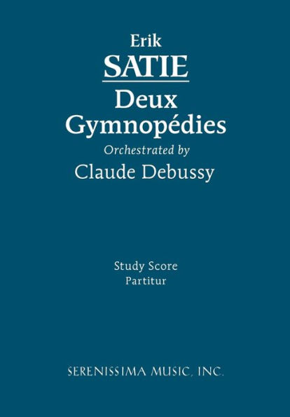 Deux Gymnopedies: Study score