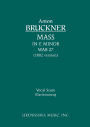 Mass in E minor, WAB 27: Vocal score