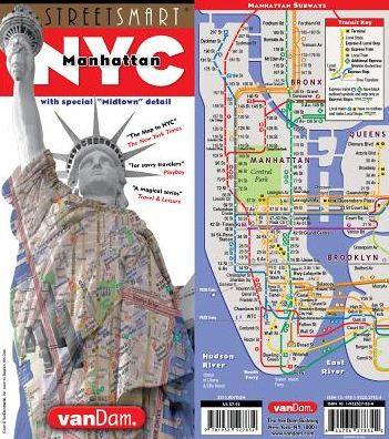 Midtown Manhattan, New York StreetSmart Map