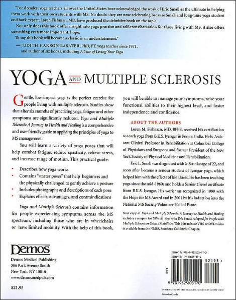 Yoga and Multiple Sclerosis: A Journey to Health and Healing / Edition 1