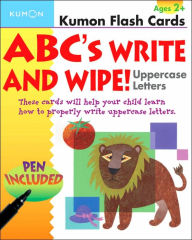 Title: ABC's Write and Wipe!: Uppercase Letters (Kumon Flash Cards), Author: Kumon Publishing