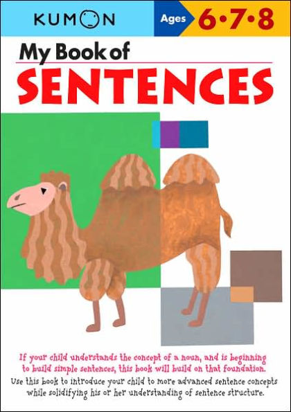 My Book of Sentences (Kumon Series)