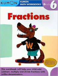 Title: Grade 6 Fractions: Kumon Math Workbooks, Author: Michiko Tachimoto