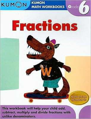 Grade 6 Fractions: Kumon Math Workbooks