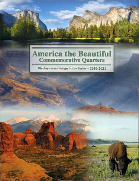 America the Beautiful Comemorative Quarter Color Folder