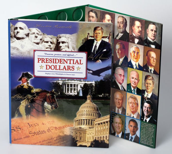2007-2016 Presidential Dollars Philadelphia & Denver Color Folder