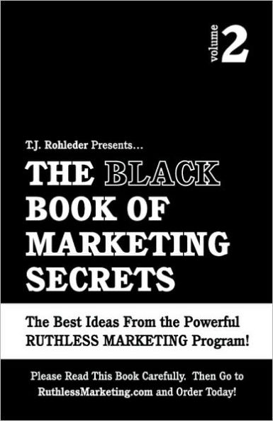 The Black Book of Marketing Secrets