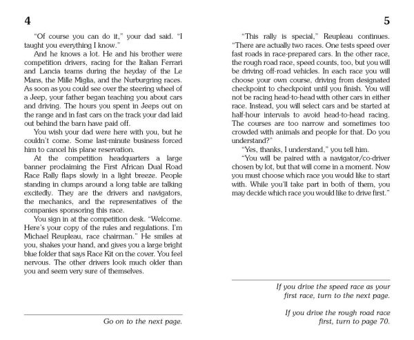 Race Forever (Choose Your Own Adventure #7)
