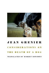 Title: Considerations on the Death of a Dog, Author: Jean Grenier