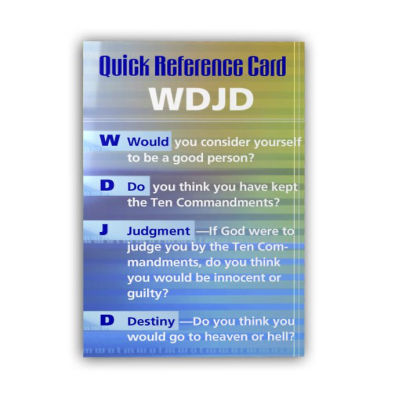 The Way Of The Master Basic Training Course Quick Reference Card