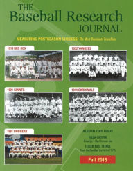 Title: Baseball Research Journal (BRJ), Volume 44 #2, Author: Society for American Baseball Research (SABR)