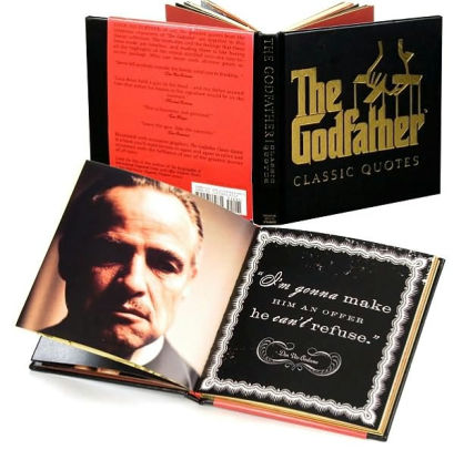 The Godfather Classic Quotes By Carlo Devito Hardcover Barnes Noble