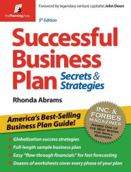 Title: Successful Business Plan: Secrets and Strategies / Edition 5, Author: Rhonda Abrams