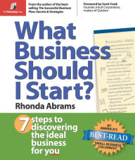 Title: What Business Should I Start?: 7 Steps to Discovering the Ideal Business for You, Author: Rhonda Abrams