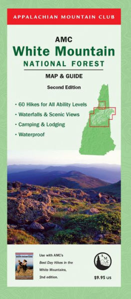 AMC White Mountain National Forest Map & Guide, 2nd